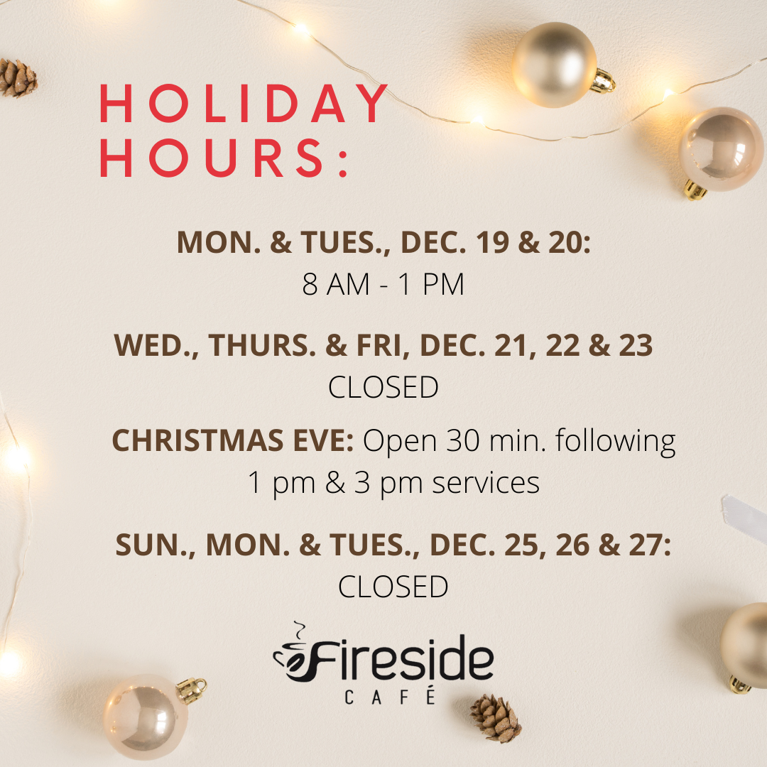 Fireside Cafe | Christ the Rock Community Church | Menasha, WI